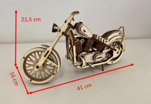 US Chopper - "Easy Rider - Billy Bike" as 3D large model - dimension